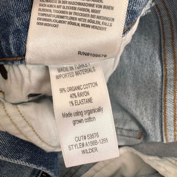 AGoldE Denim - Wilder Straight Leg Jean in Whiplash 26 - Picture 7 of 7